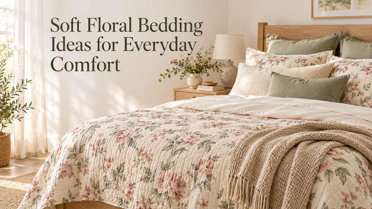 Soft Floral Bedding Ideas for Everyday Comfort