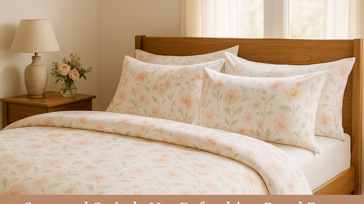 Seasonal Switch-Up: Refreshing Your Bedroom Décor with Floral Linens