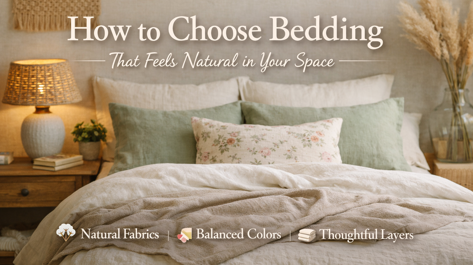How to Choose Bedding That Feels Natural in Your Space