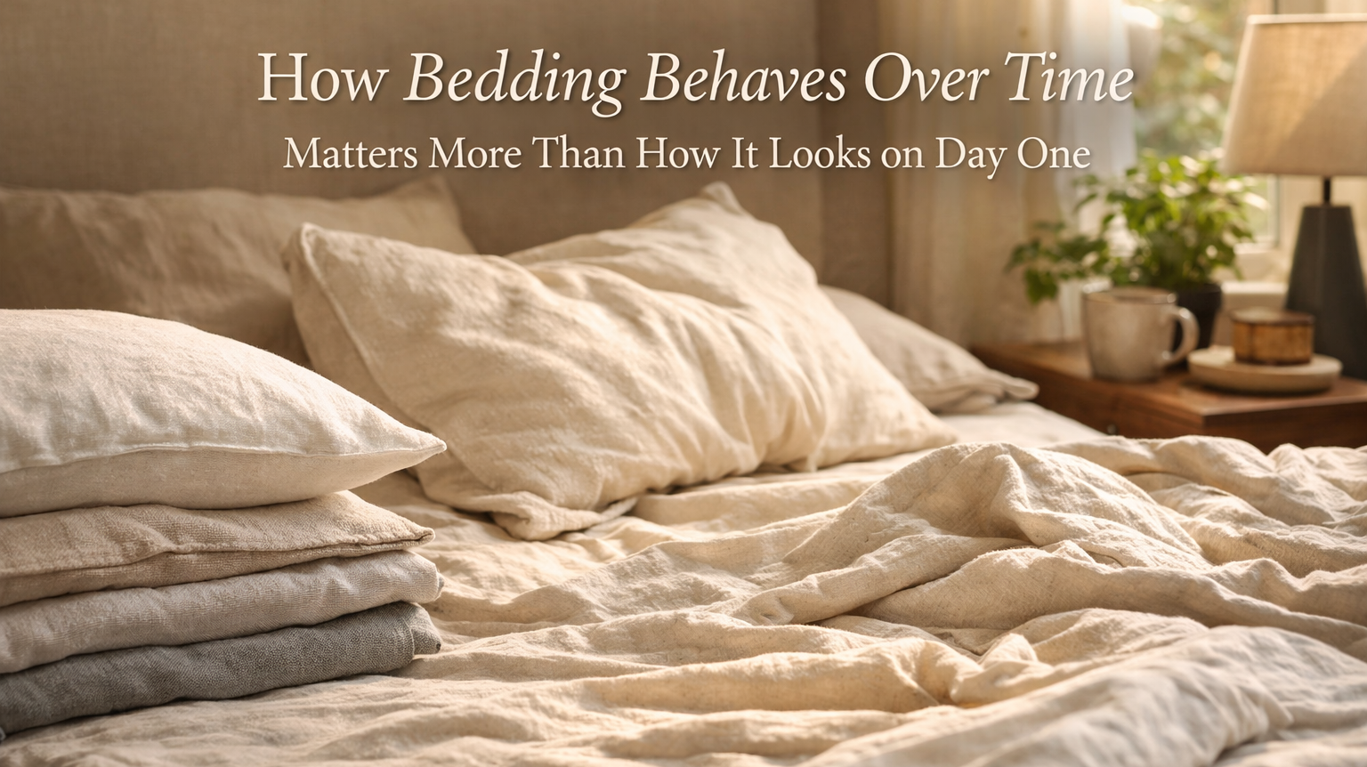 How Bedding Behaves Over Time Matters More Than How It Looks on Day One