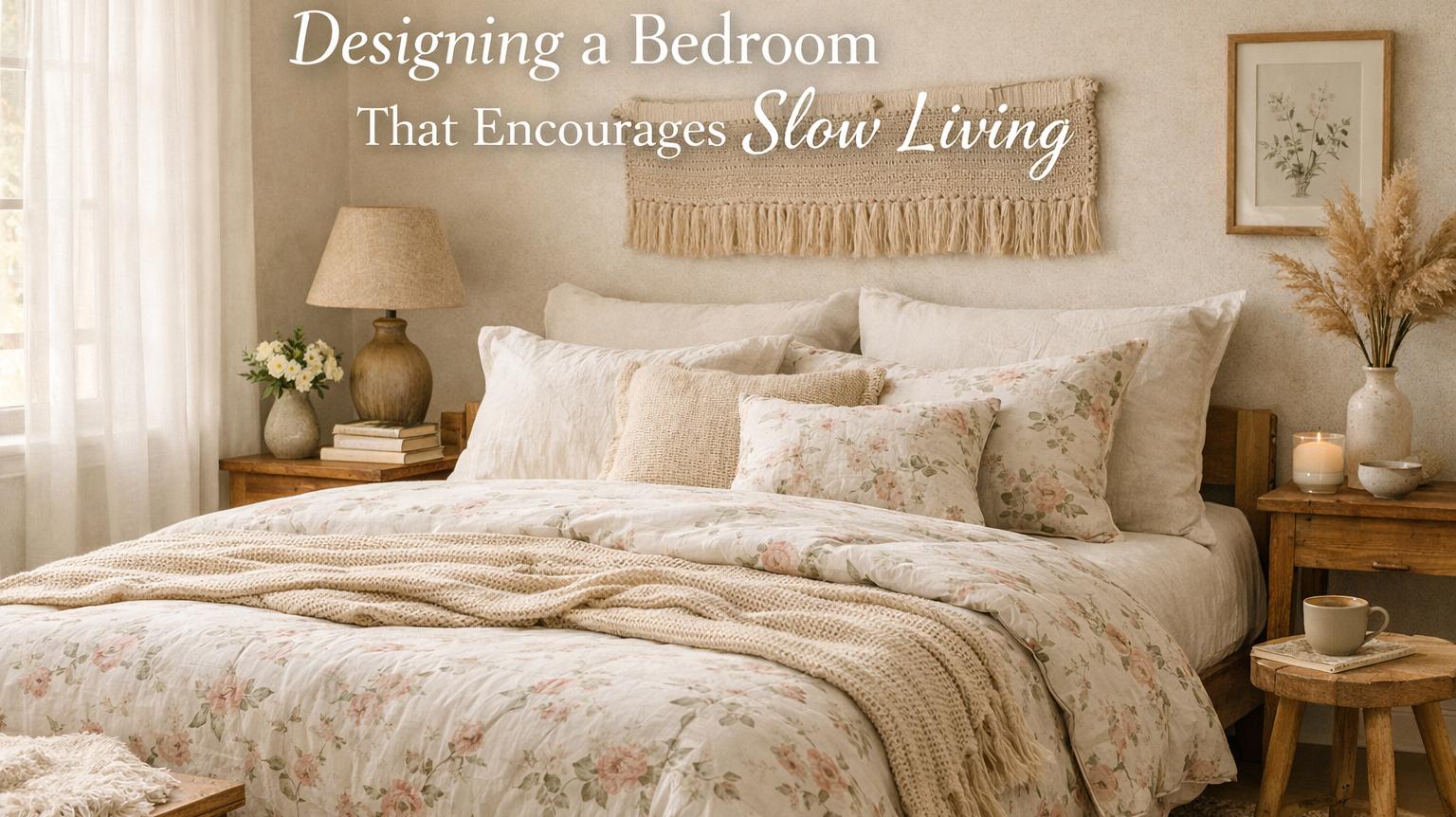 Designing a Bedroom That Encourages Slow Living