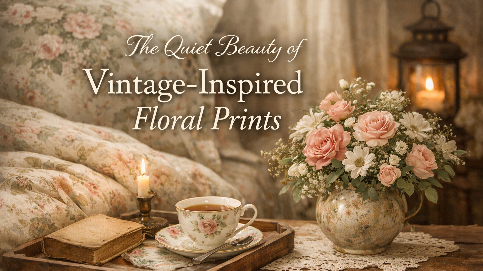 The Quiet Beauty of Vintage-Inspired Floral Prints