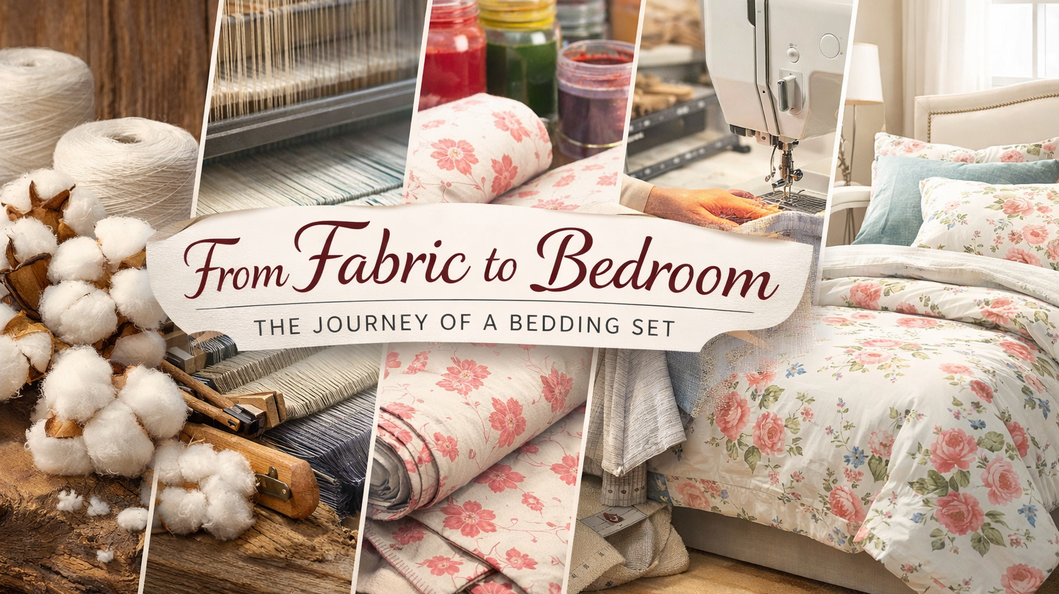 From Fabric to Bedroom: The Journey of a Bedding Set