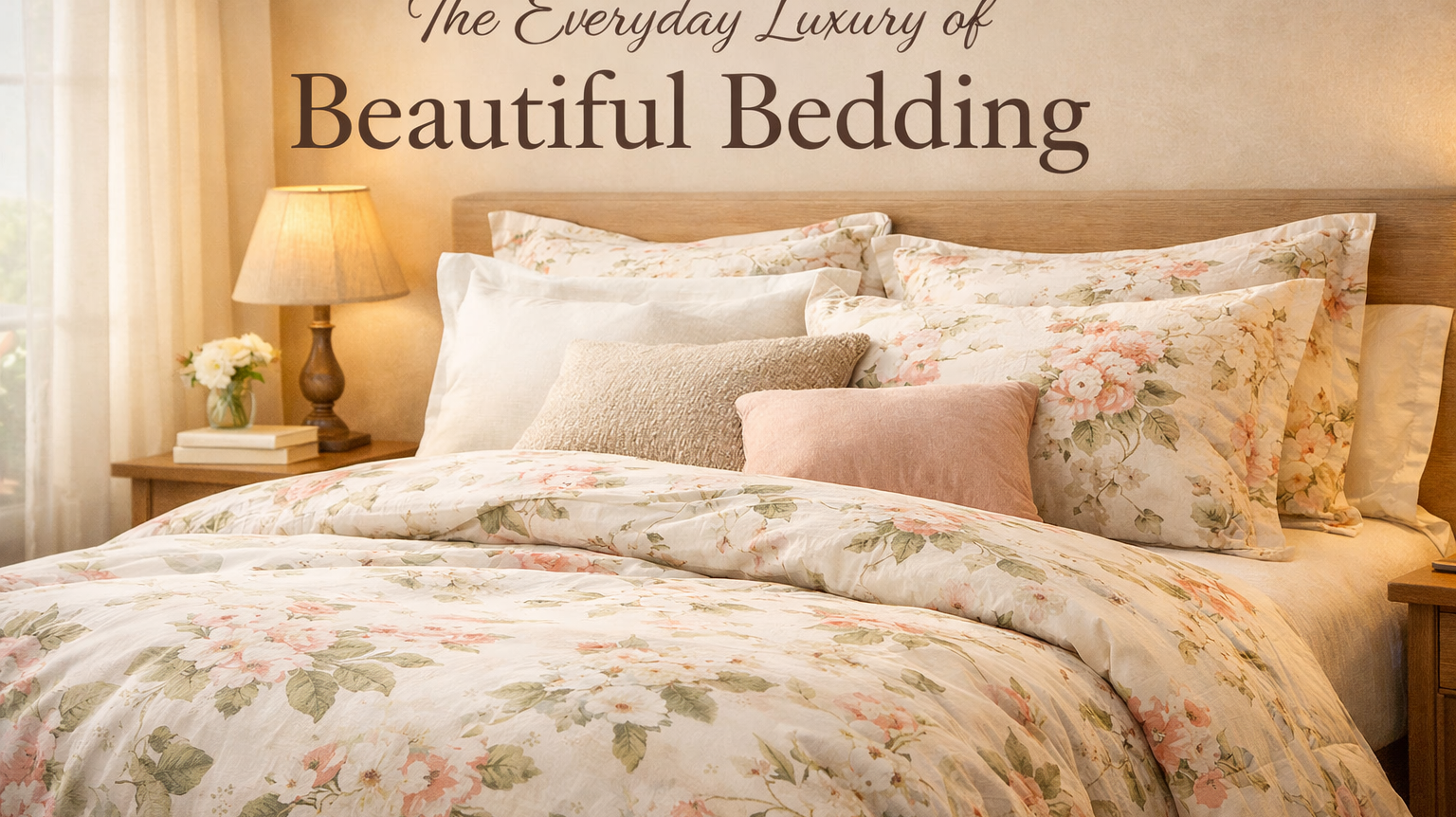 The Everyday Luxury of Beautiful Bedding