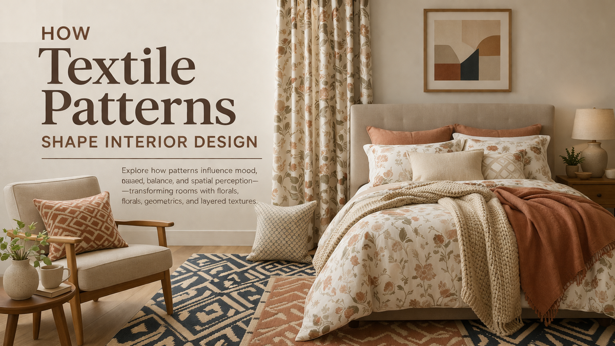 How Textile Patterns Shape Interior Design – FADFAY