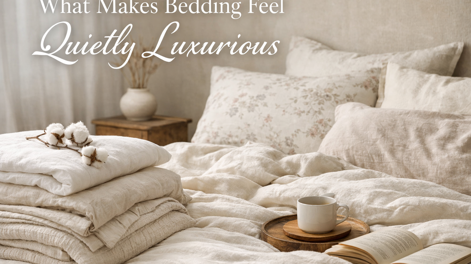 What Makes Bedding Feel Quietly Luxurious