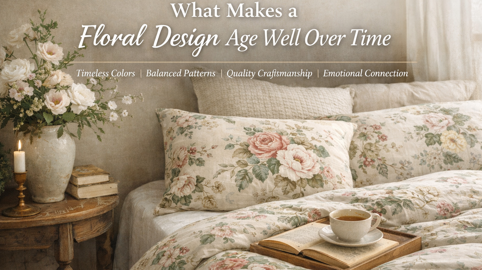 What Makes a Floral Design Age Well Over Time