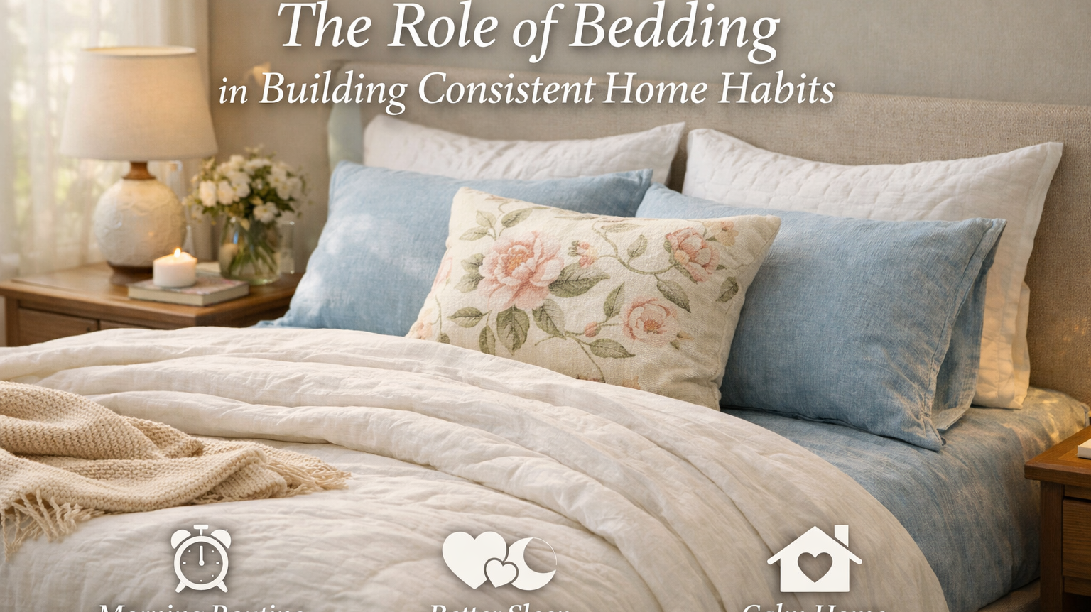 The Role of Bedding in Building Consistent Home Habits