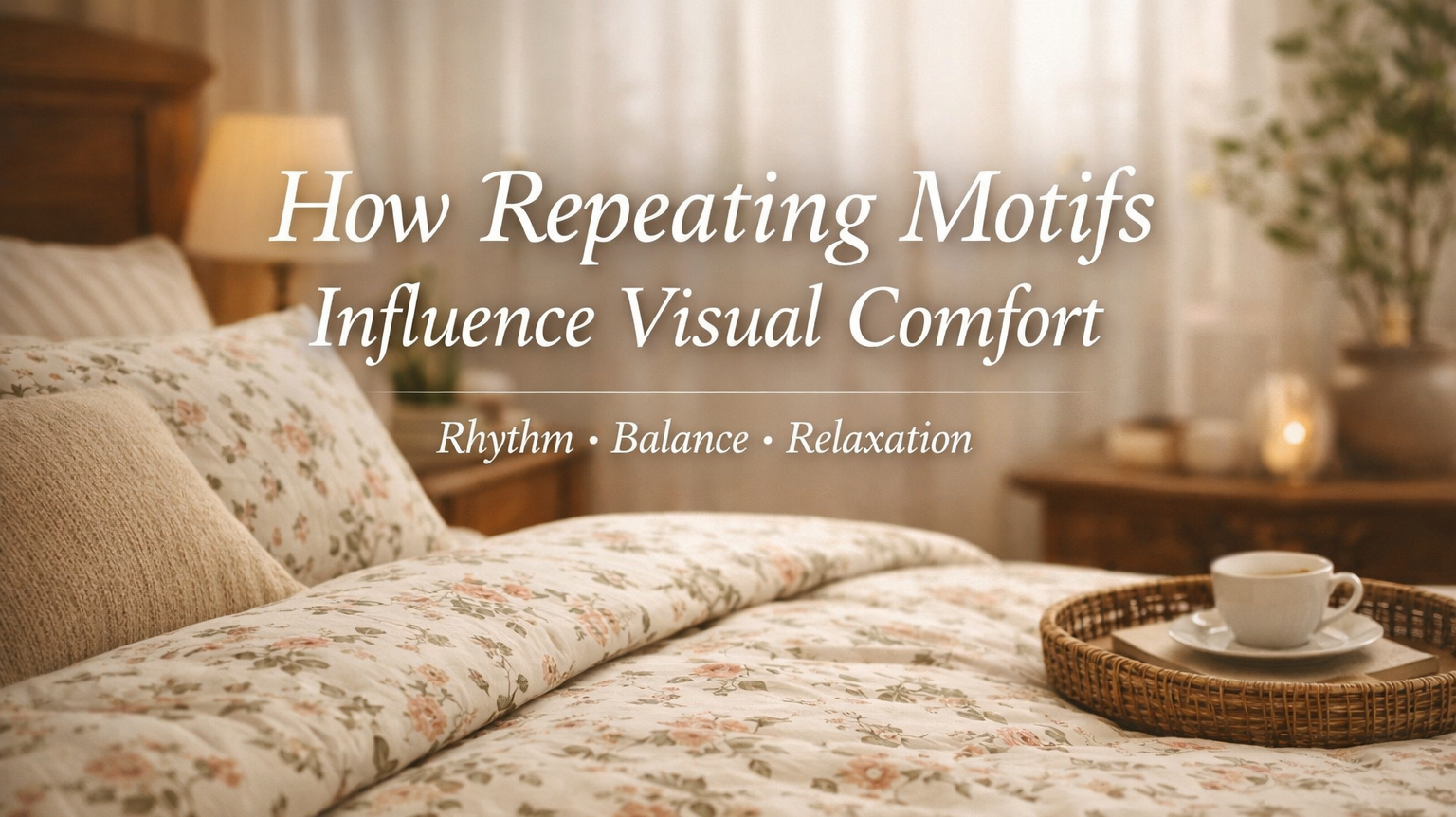 How Repeating Motifs Influence Visual Comfort