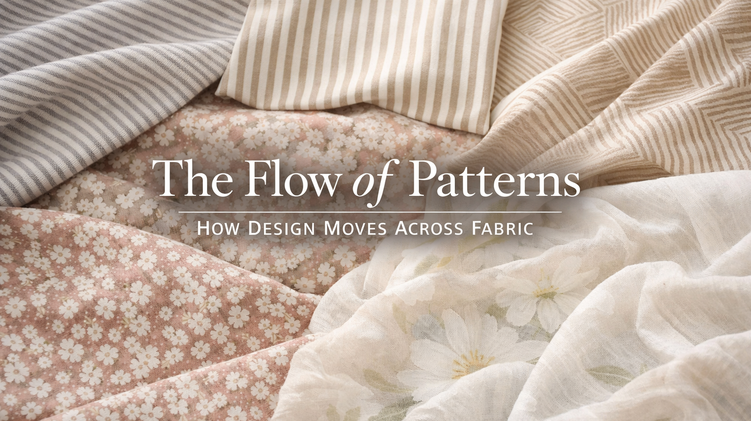 The Flow of Patterns: How Design Moves Across Fabric