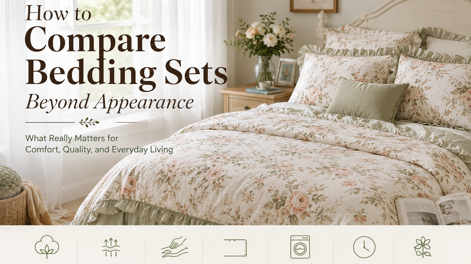 How to Compare Bedding Sets Beyond Appearance