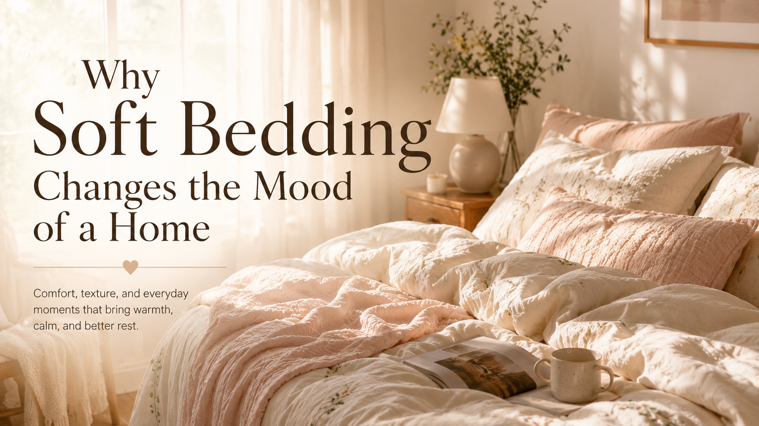 Why Soft Bedding Changes the Mood of a Home