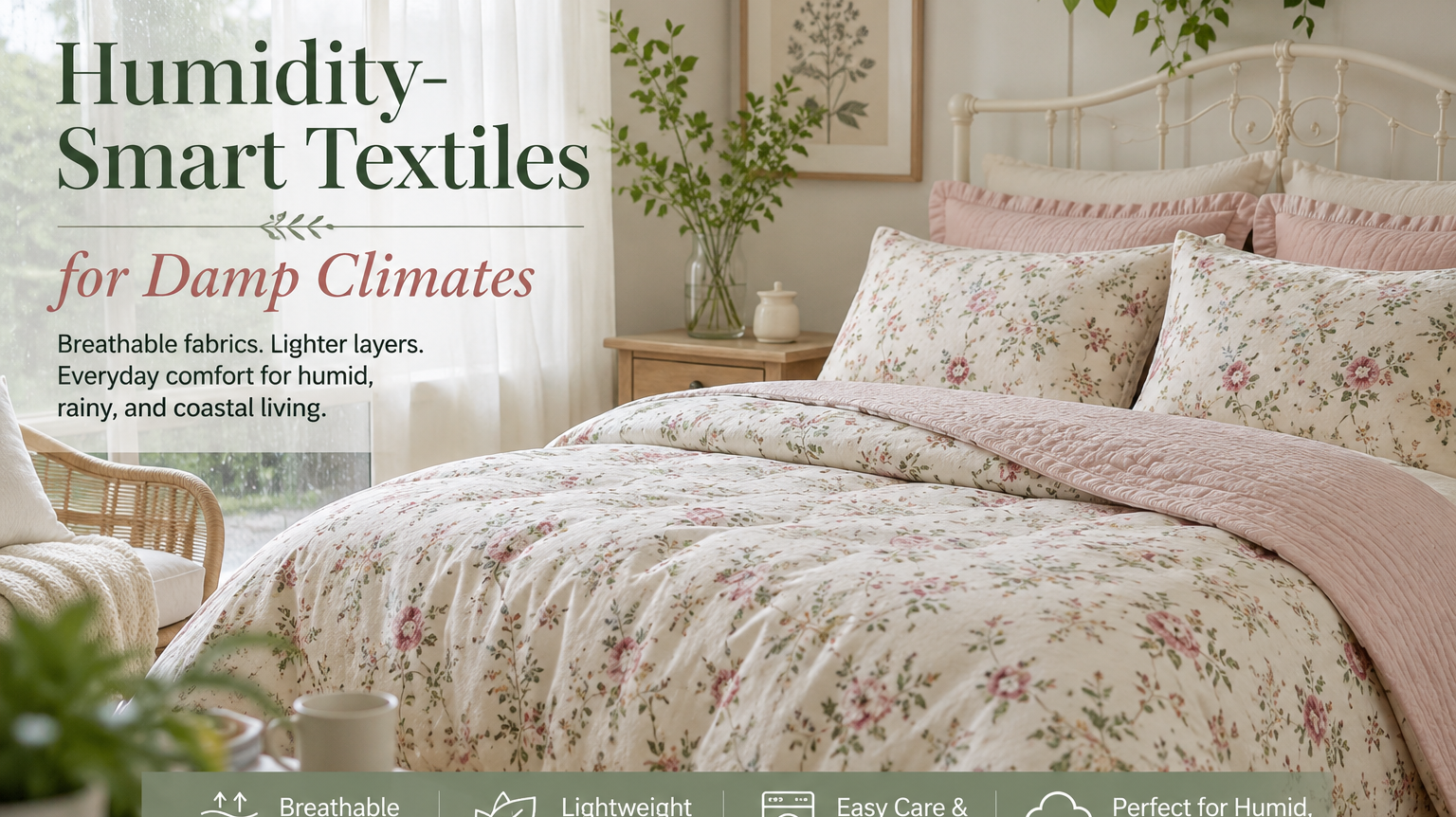 Humidity-Smart Textiles for Damp Climates
