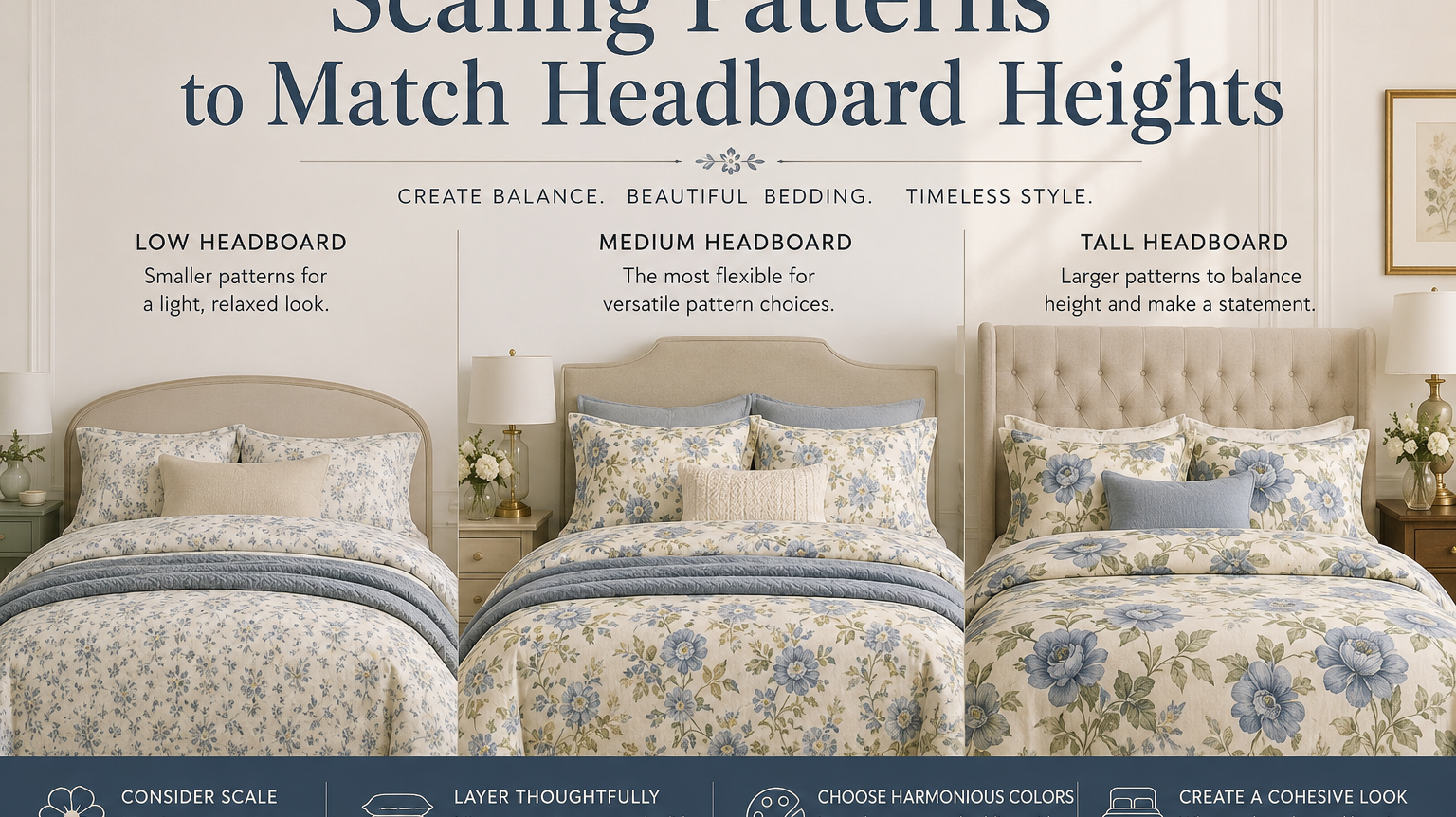 Scaling Patterns to Match Headboard Heights