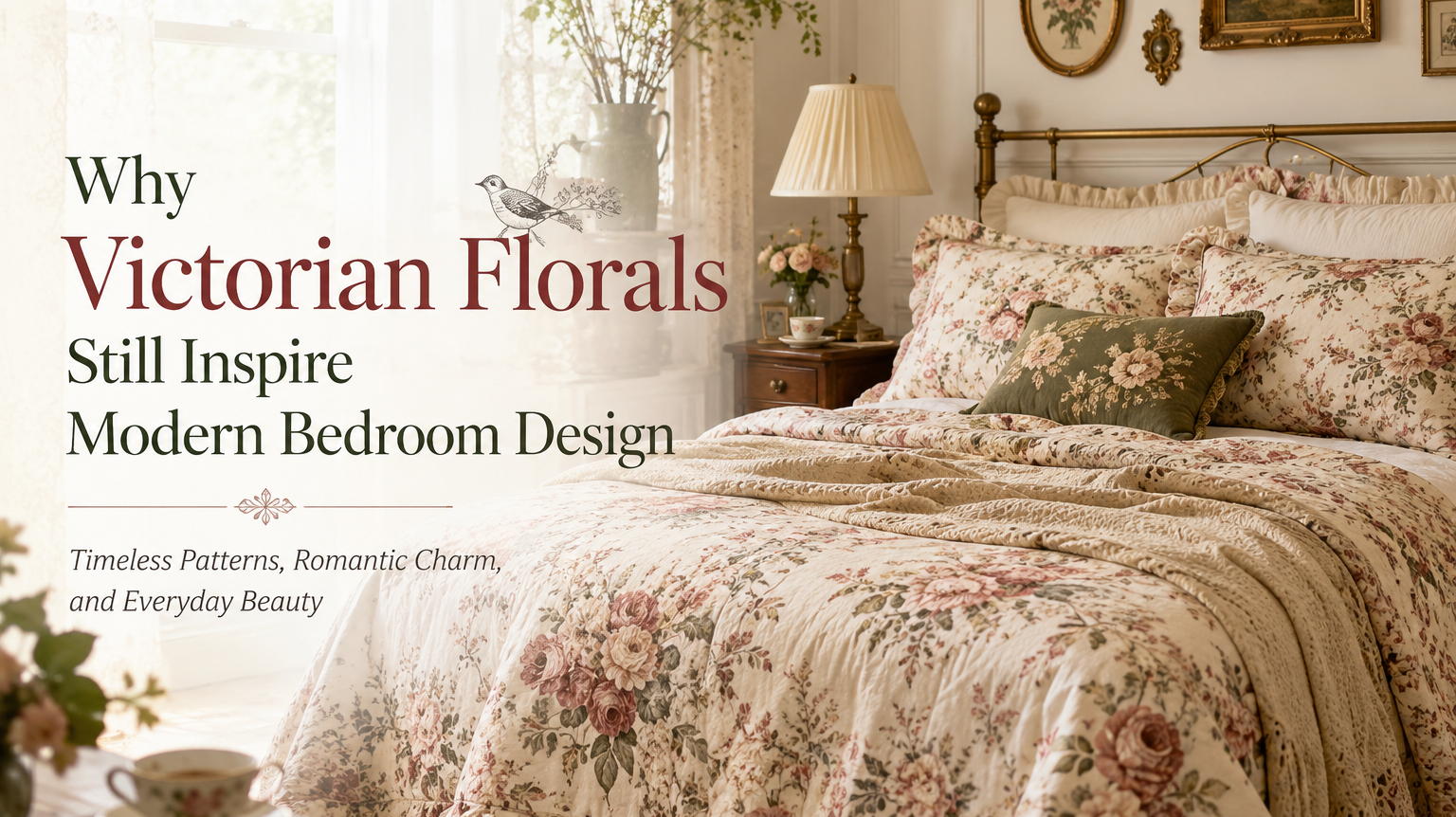 Why Victorian Florals Still Inspire Modern Bedroom Design