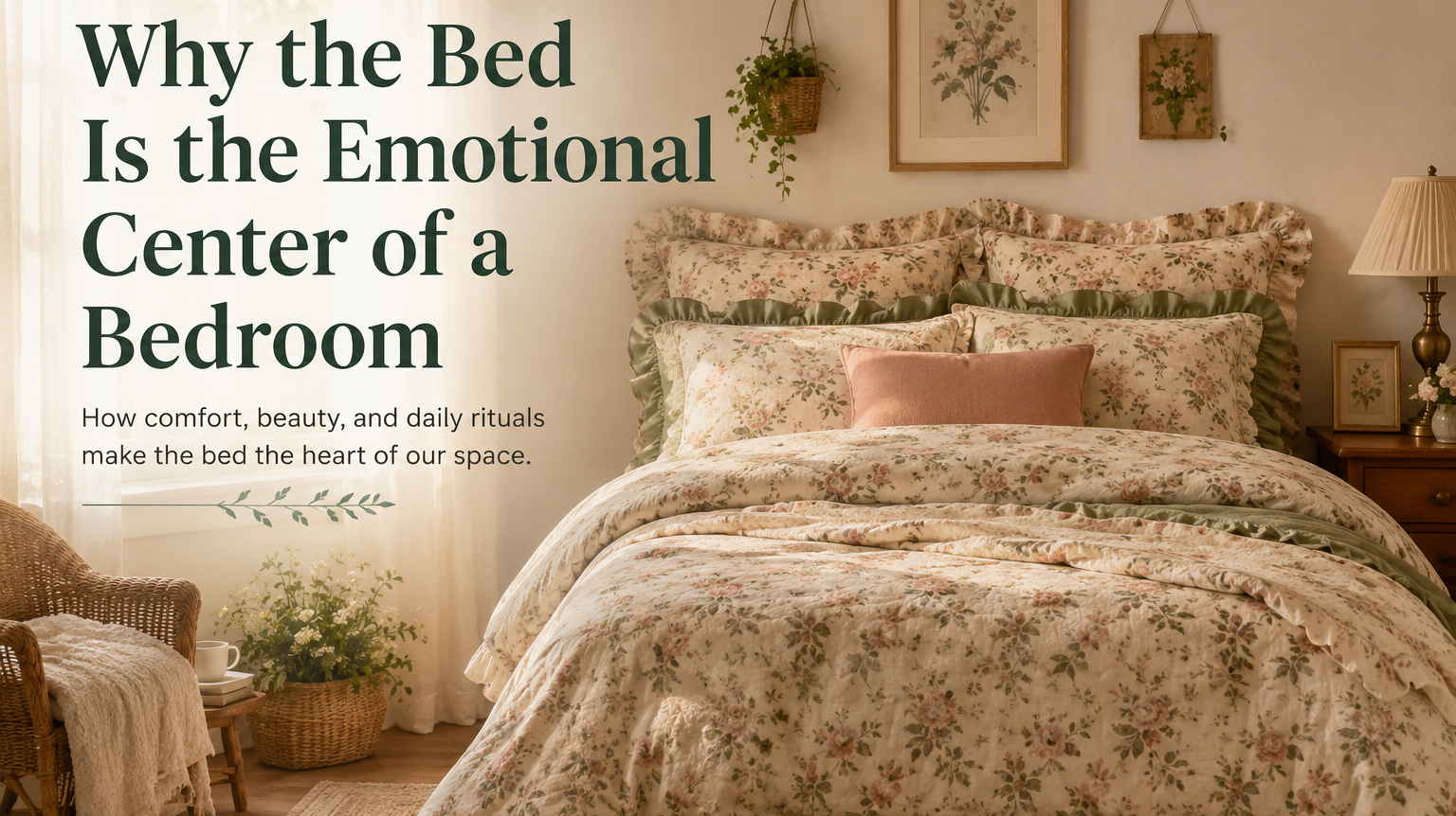 Why the Bed Is the Emotional Center of a Bedroom