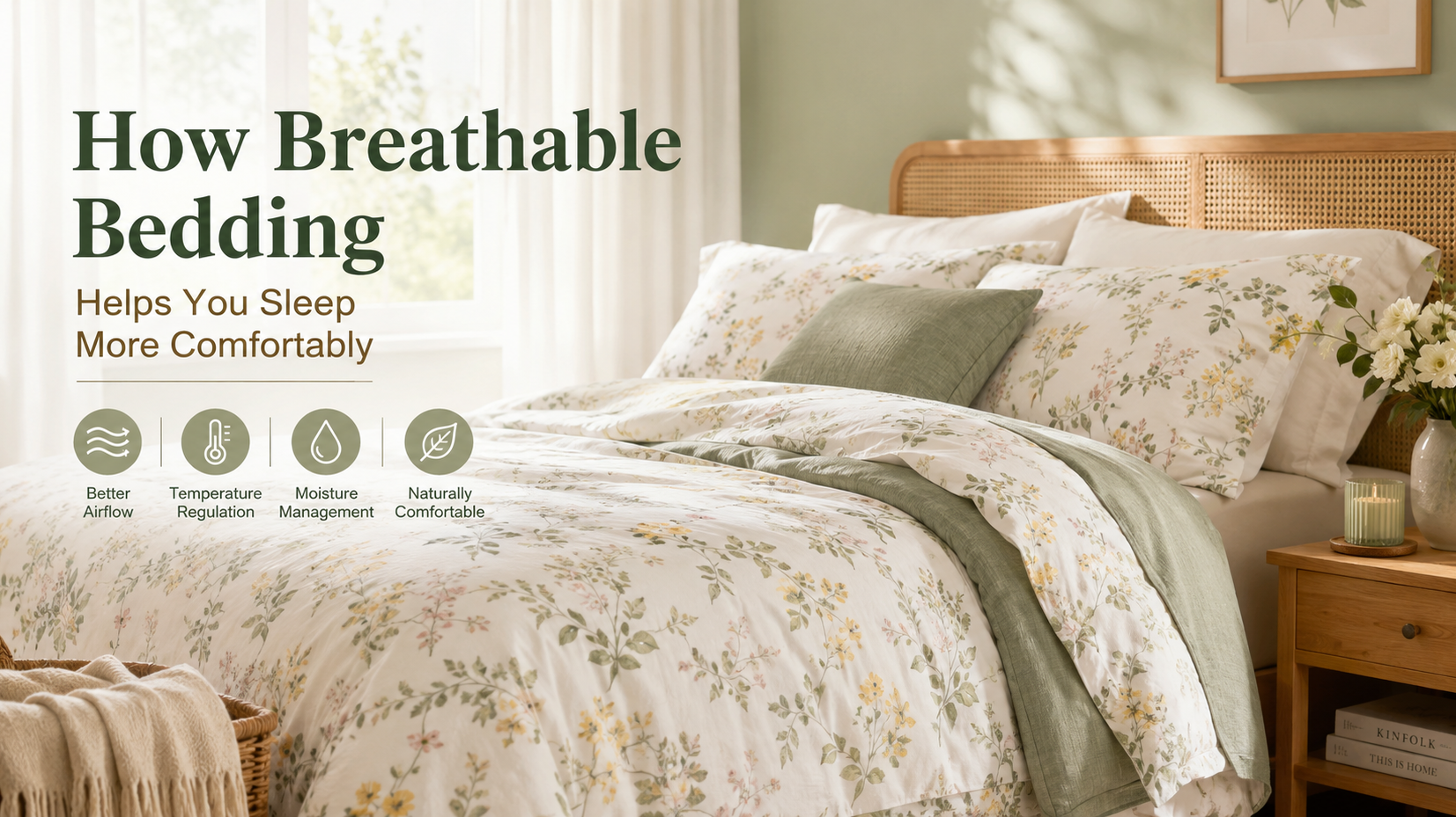 How Breathable Bedding Helps You Sleep More Comfortably