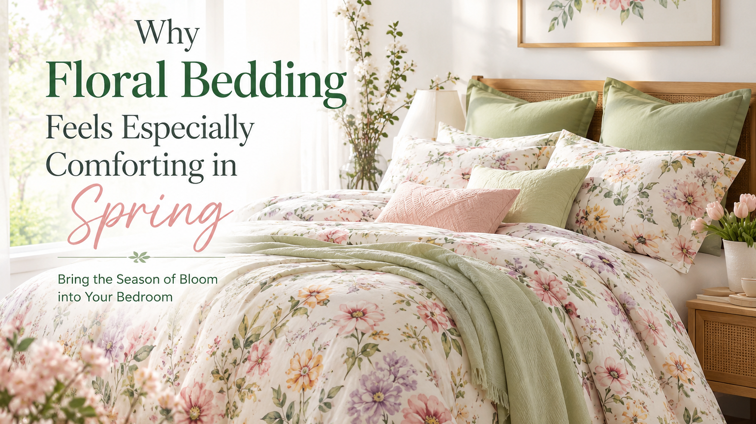 Why Floral Bedding Feels Especially Comforting in Spring