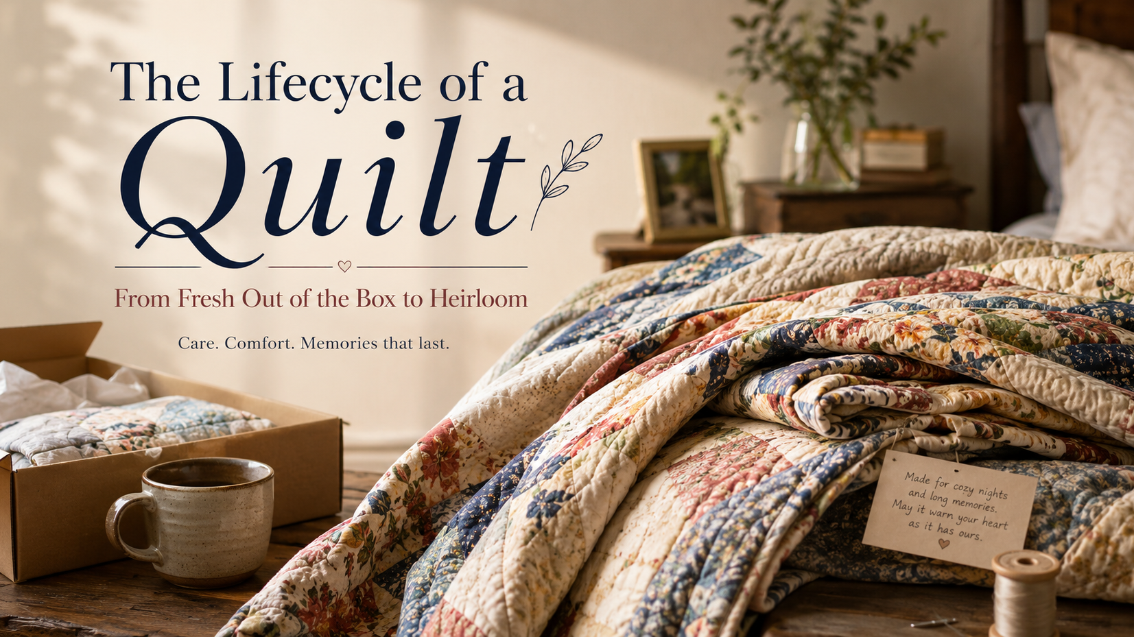 The Lifecycle of a Quilt: From Fresh Out of the Box to Heirloom