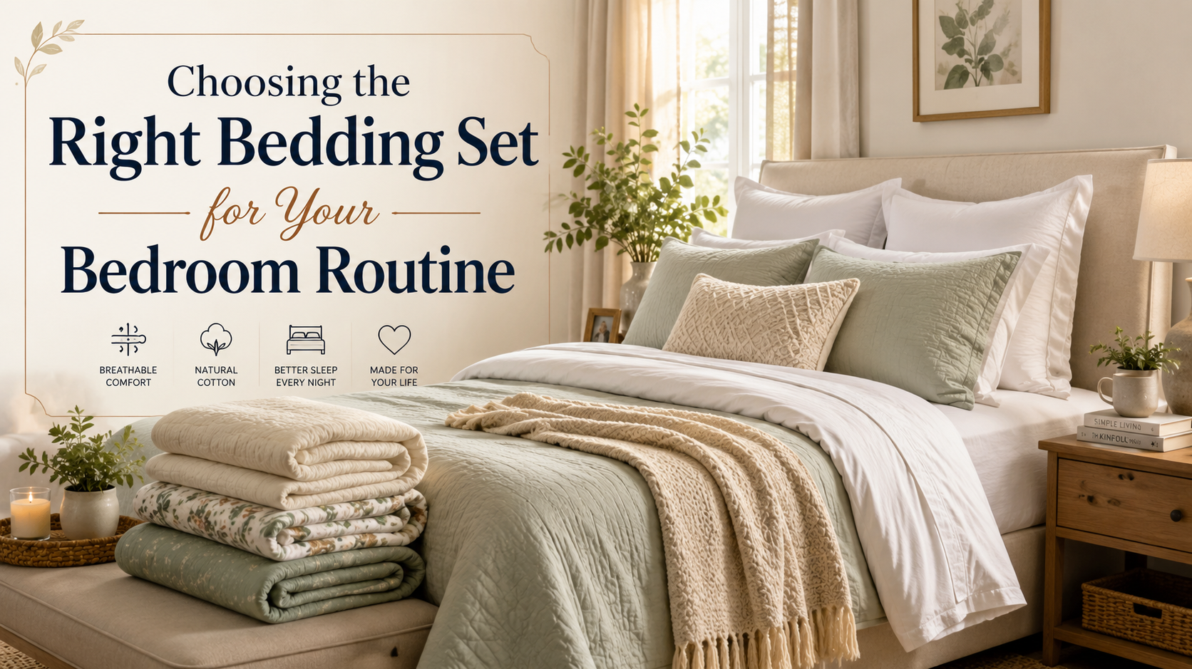 Choosing the Right Bedding Set for Your Bedroom Routine