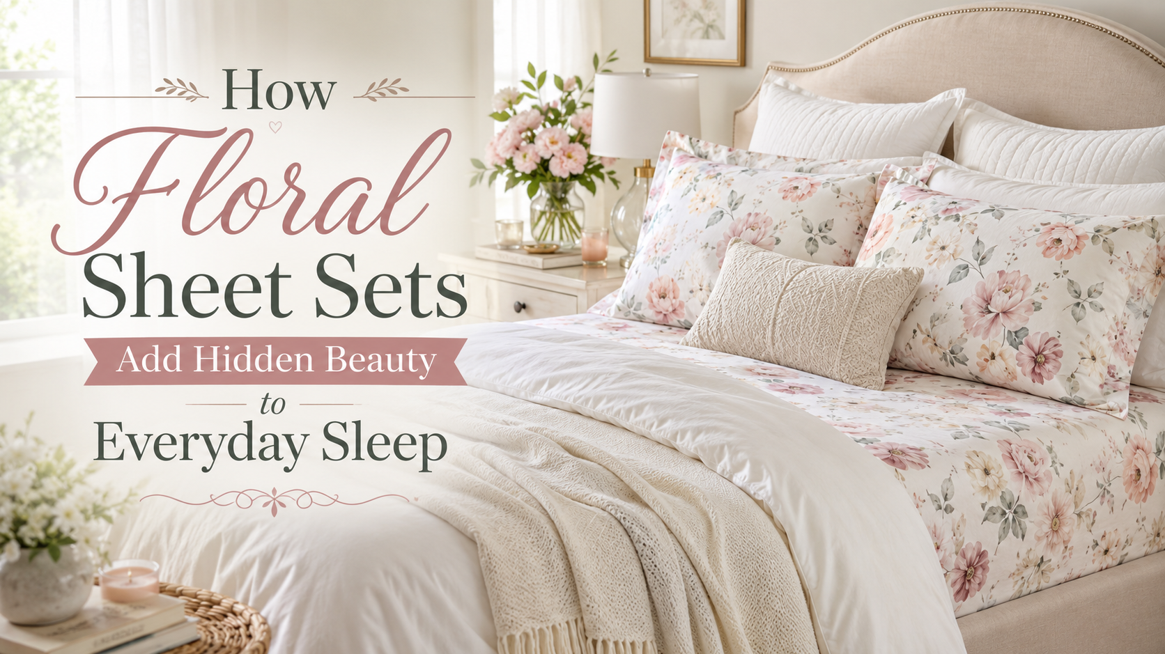 How Floral Sheet Sets Add Hidden Beauty to Everyday Sleep