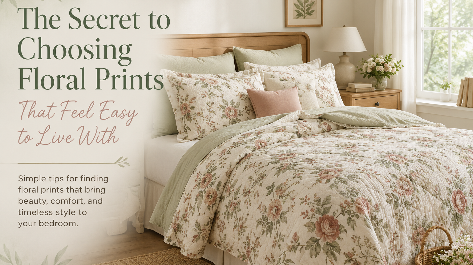 The Secret to Choosing Floral Prints That Feel Easy to Live With