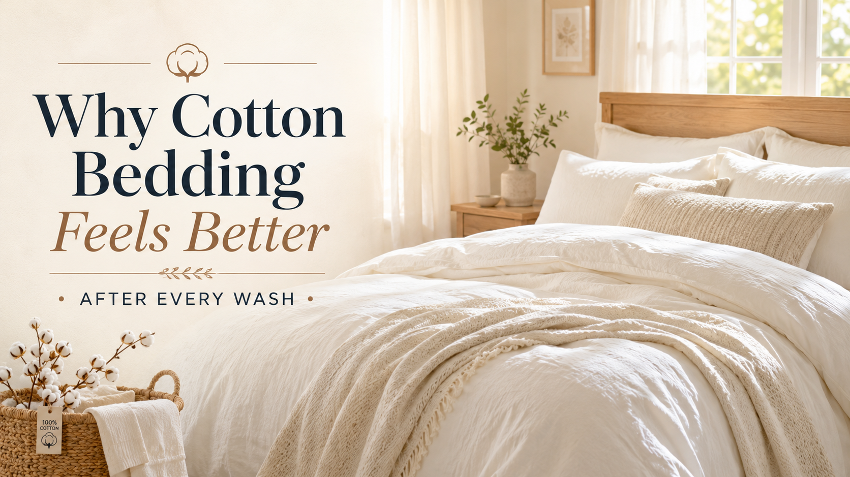 Why Cotton Bedding Feels Better After Every Wash