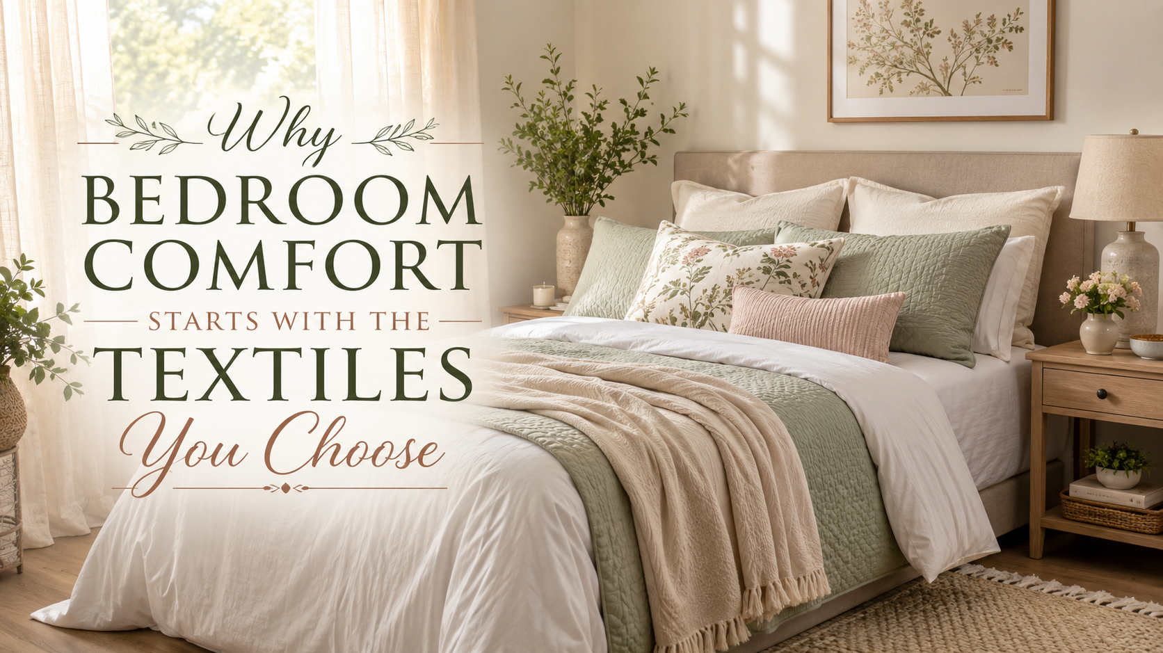 Why Bedroom Comfort Starts with the Textiles You Choose