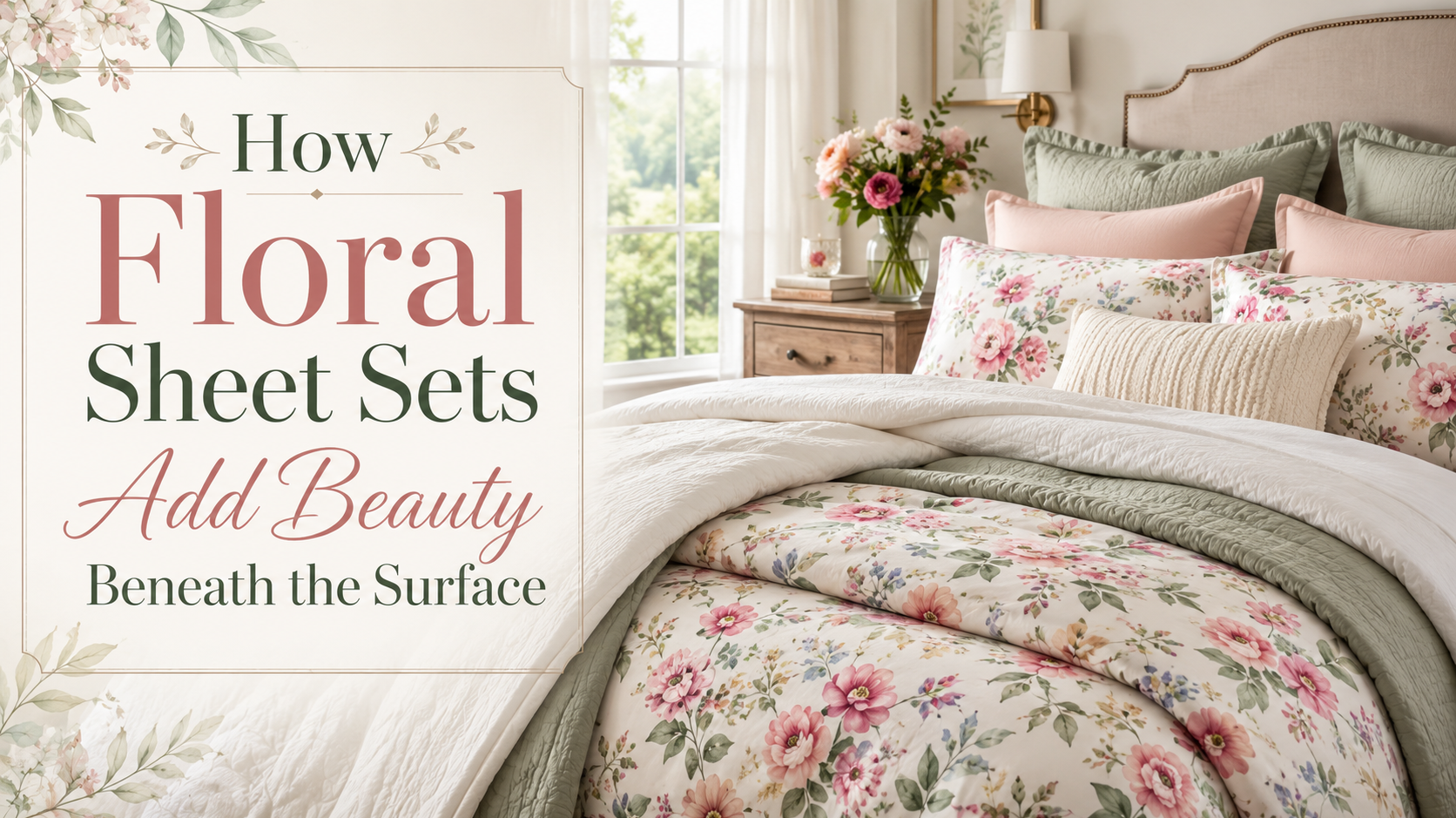 How Floral Sheet Sets Add Beauty Beneath the Surface