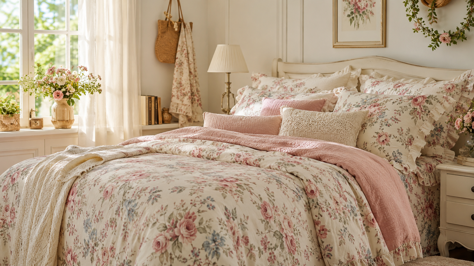 The Beauty of Romantic Florals in Everyday Bedroom Design