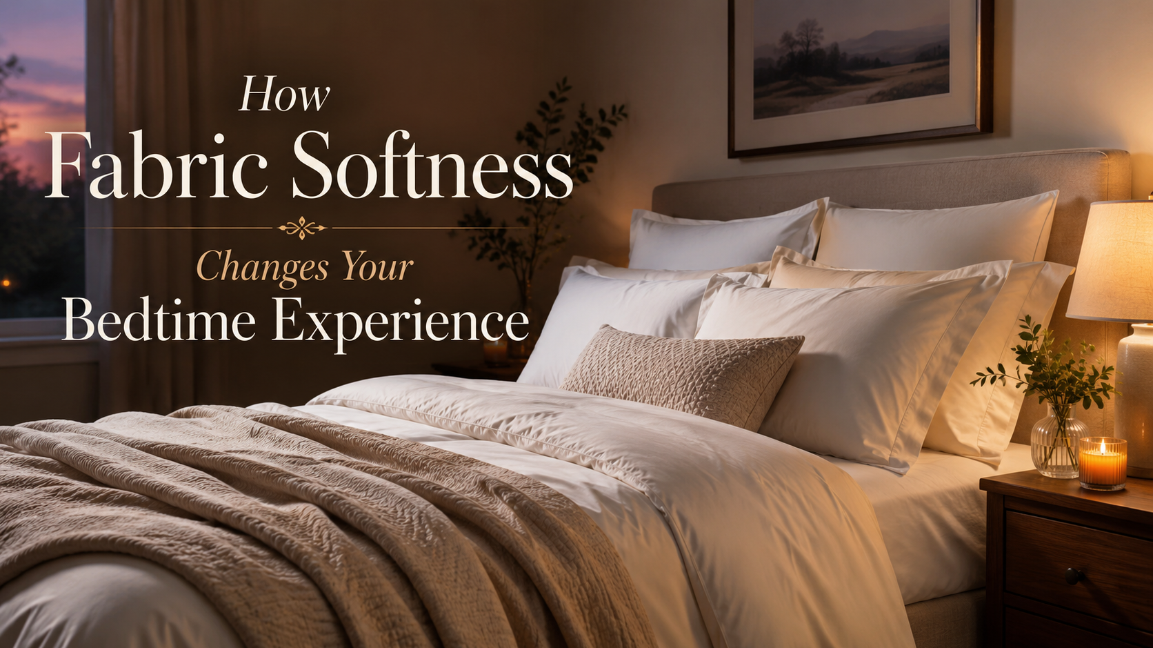 How Fabric Softness Changes Your Bedtime Experience