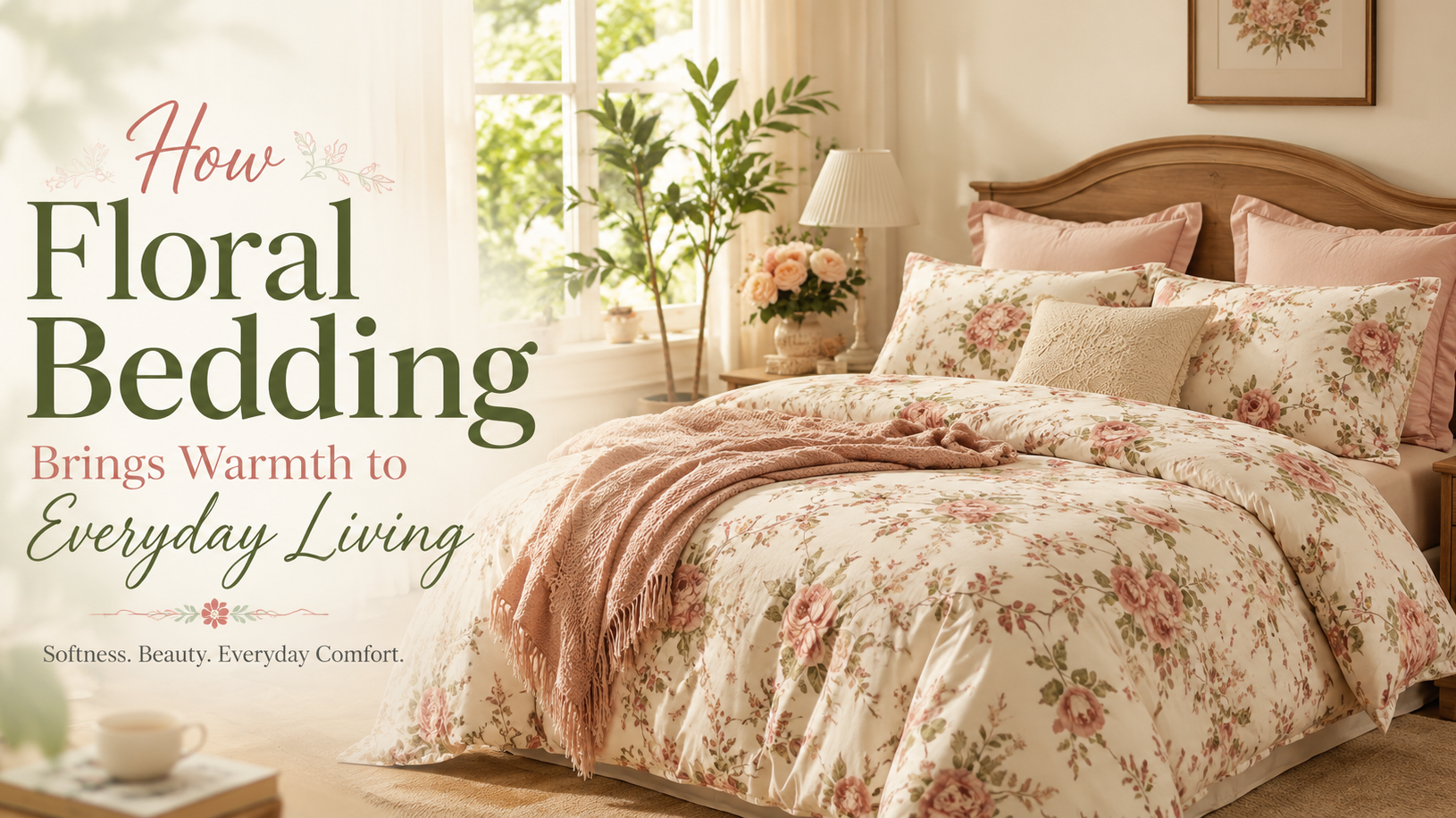 How Floral Bedding Brings Warmth to Everyday Living