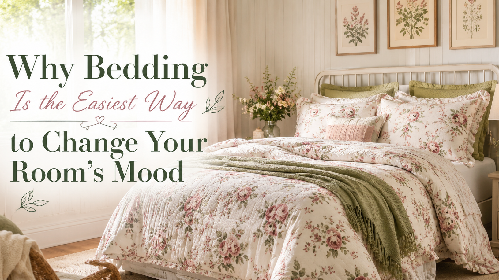 Why Bedding Is the Easiest Way to Change Your Room’s Mood