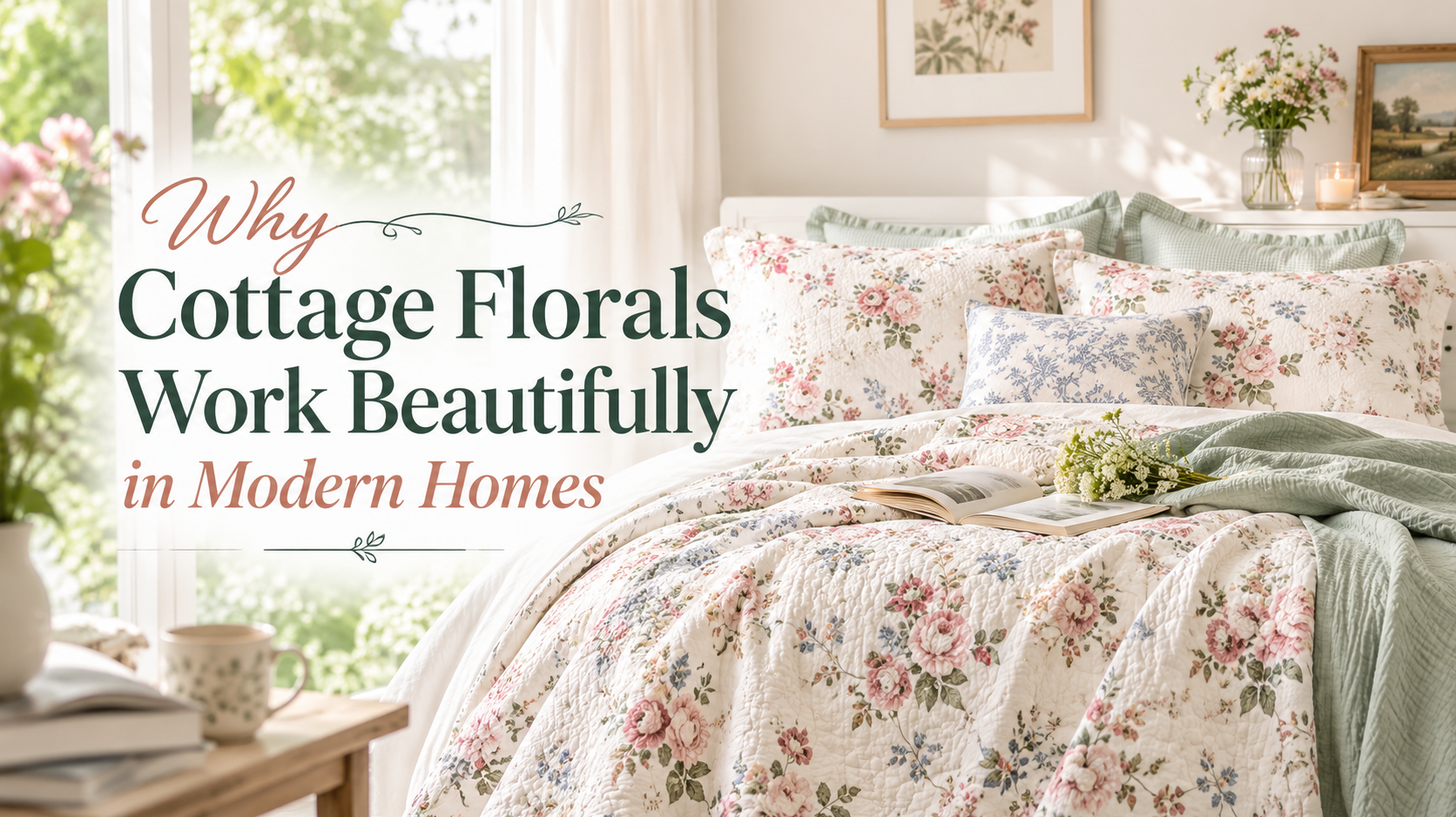 Why Cottage Florals Work Beautifully in Modern Homes
