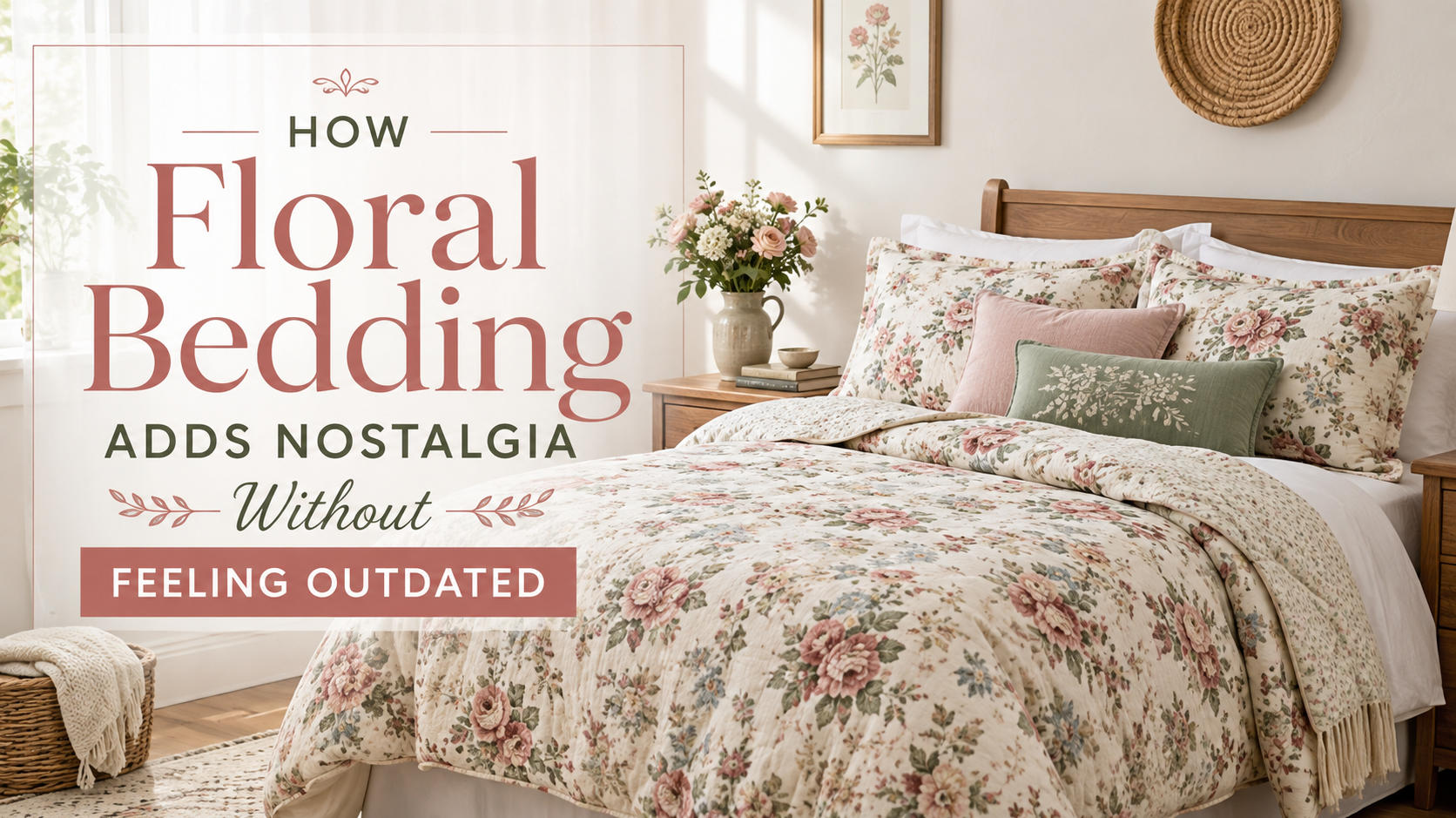 How Floral Bedding Adds Nostalgia Without Feeling Outdated