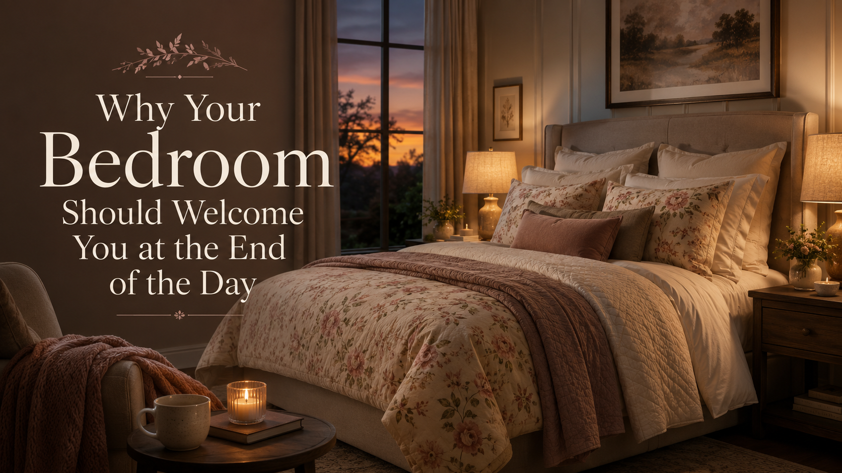 Why Your Bedroom Should Welcome You at the End of the Day
