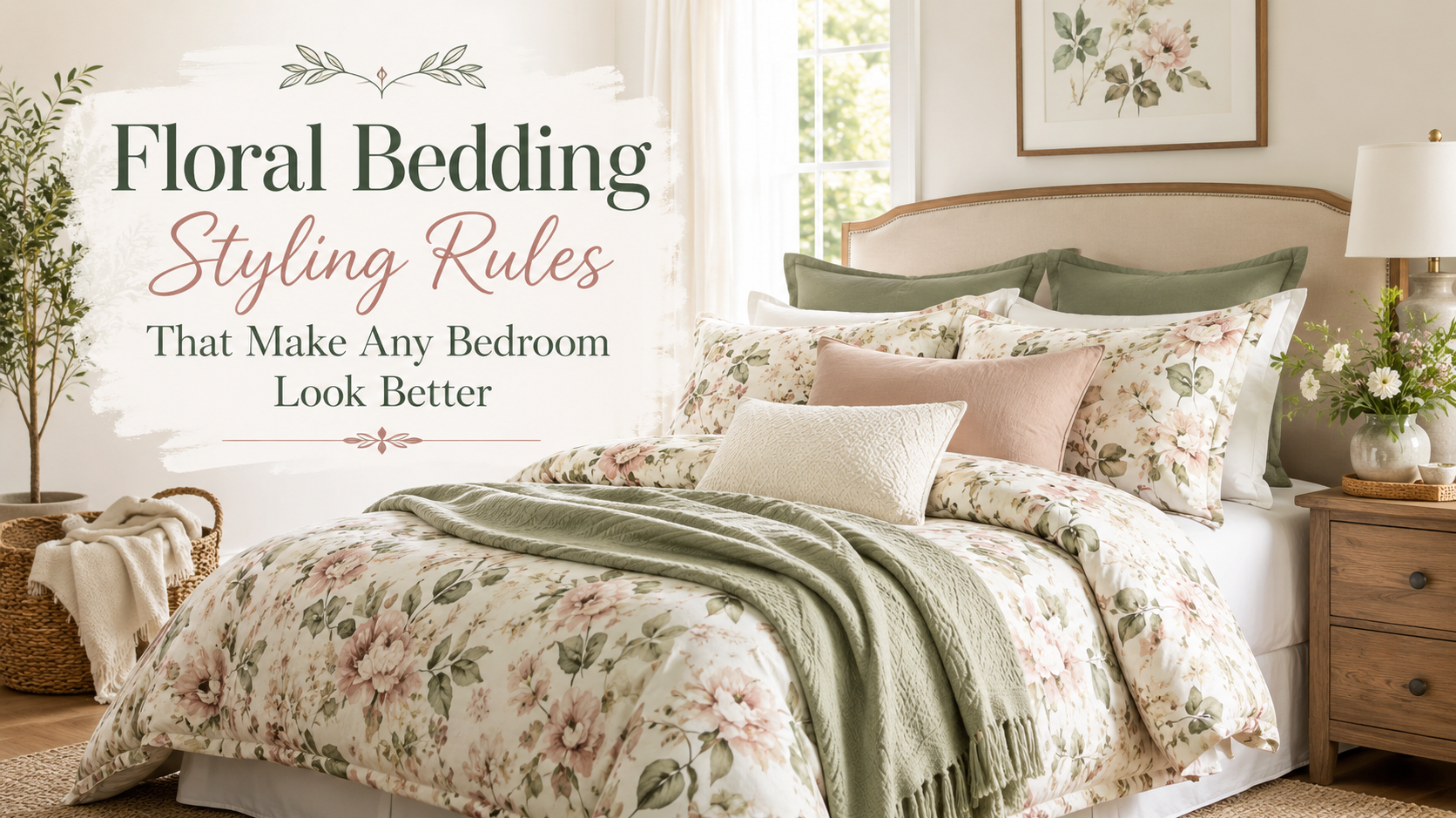 Floral Bedding Styling Rules That Make Any Bedroom Look Better