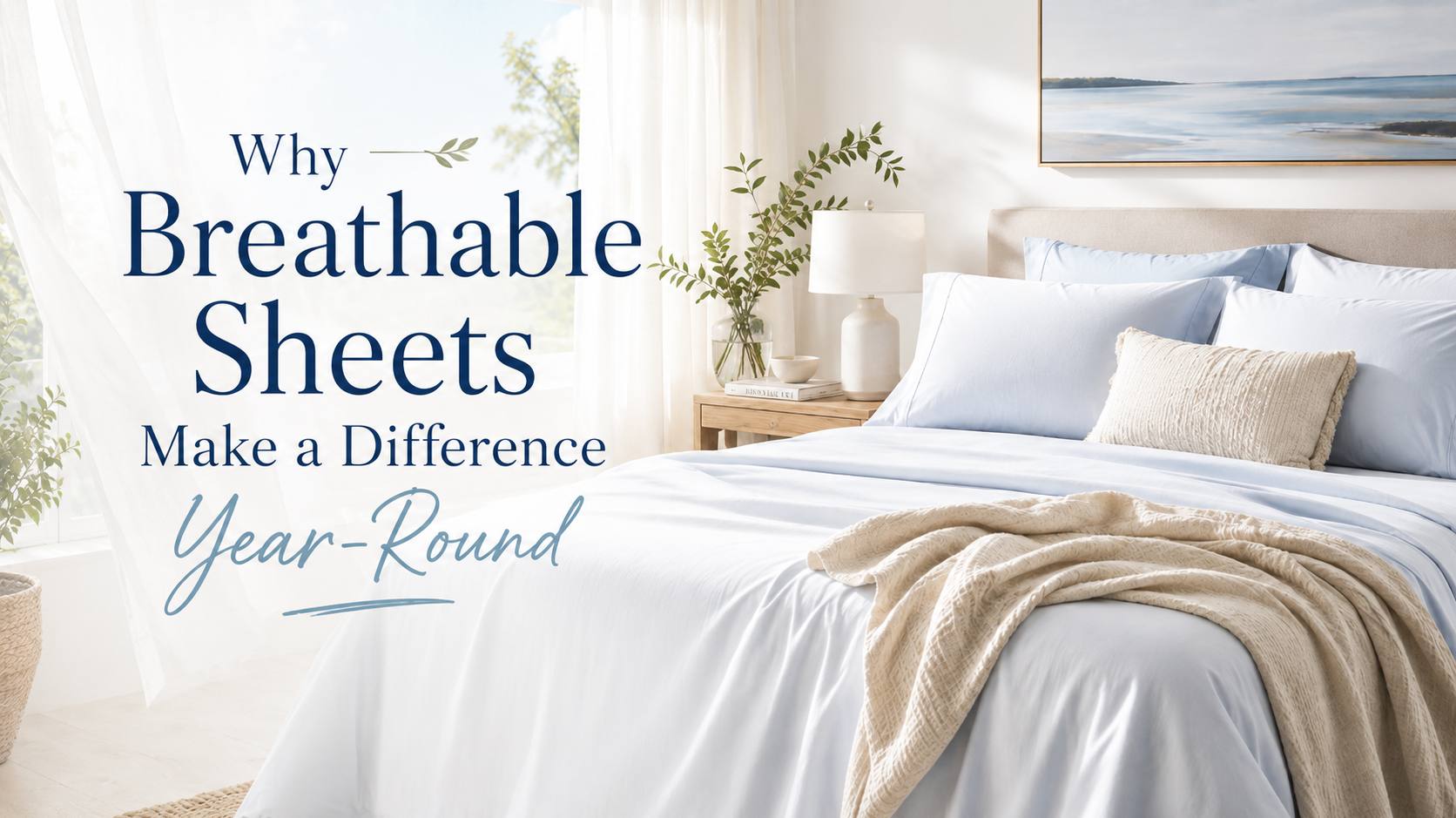 Why Breathable Sheets Make a Difference Year-Round