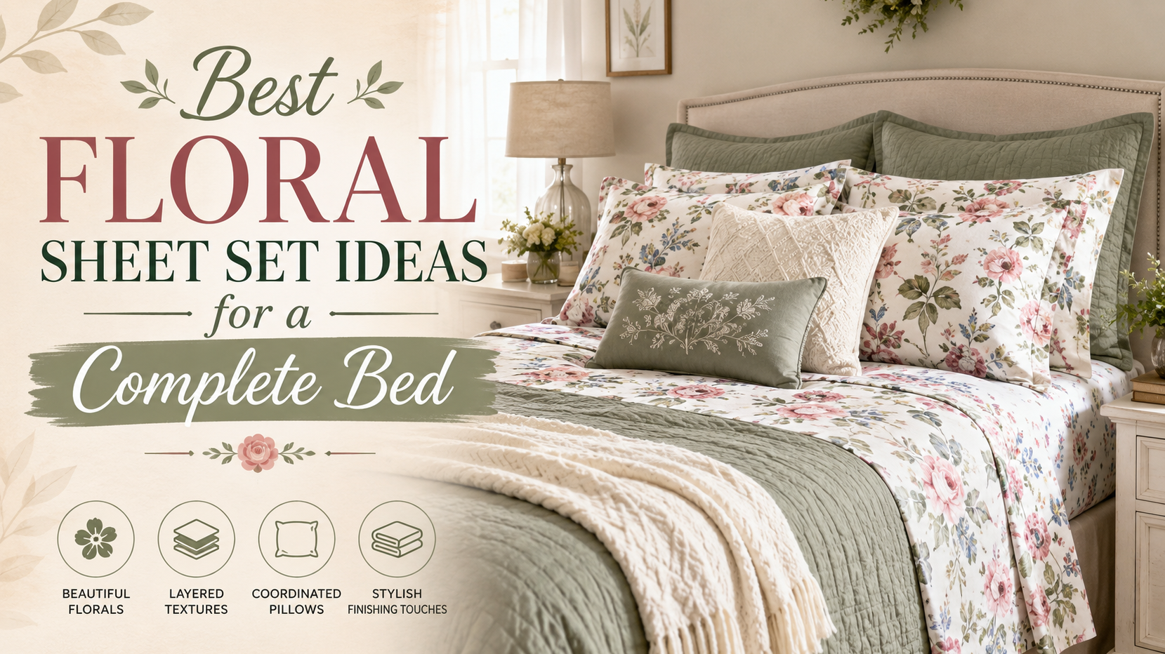 Best Floral Sheet Set Ideas for a Complete Bed