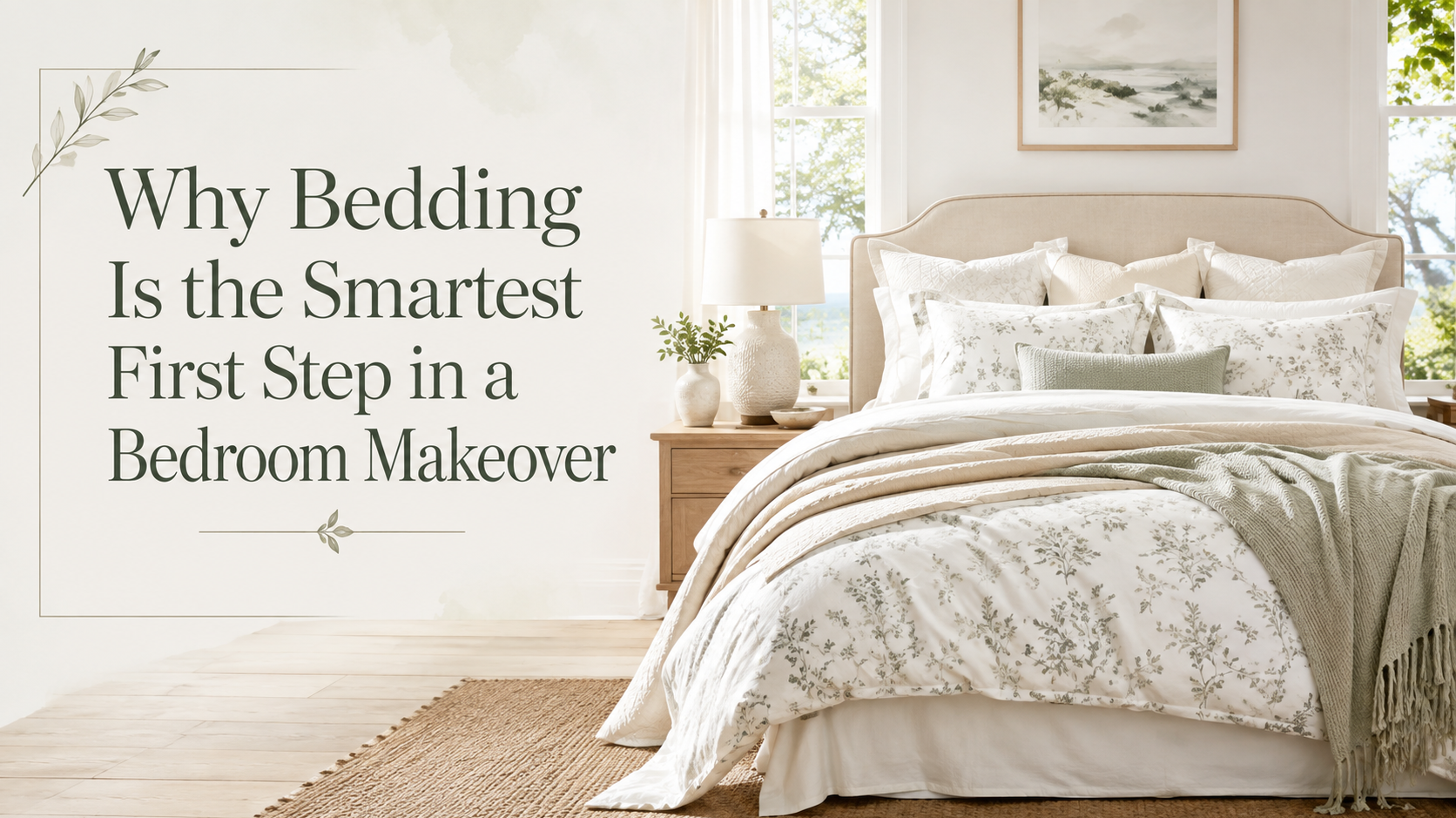 Why Bedding Is the Smartest First Step in a Bedroom Makeover