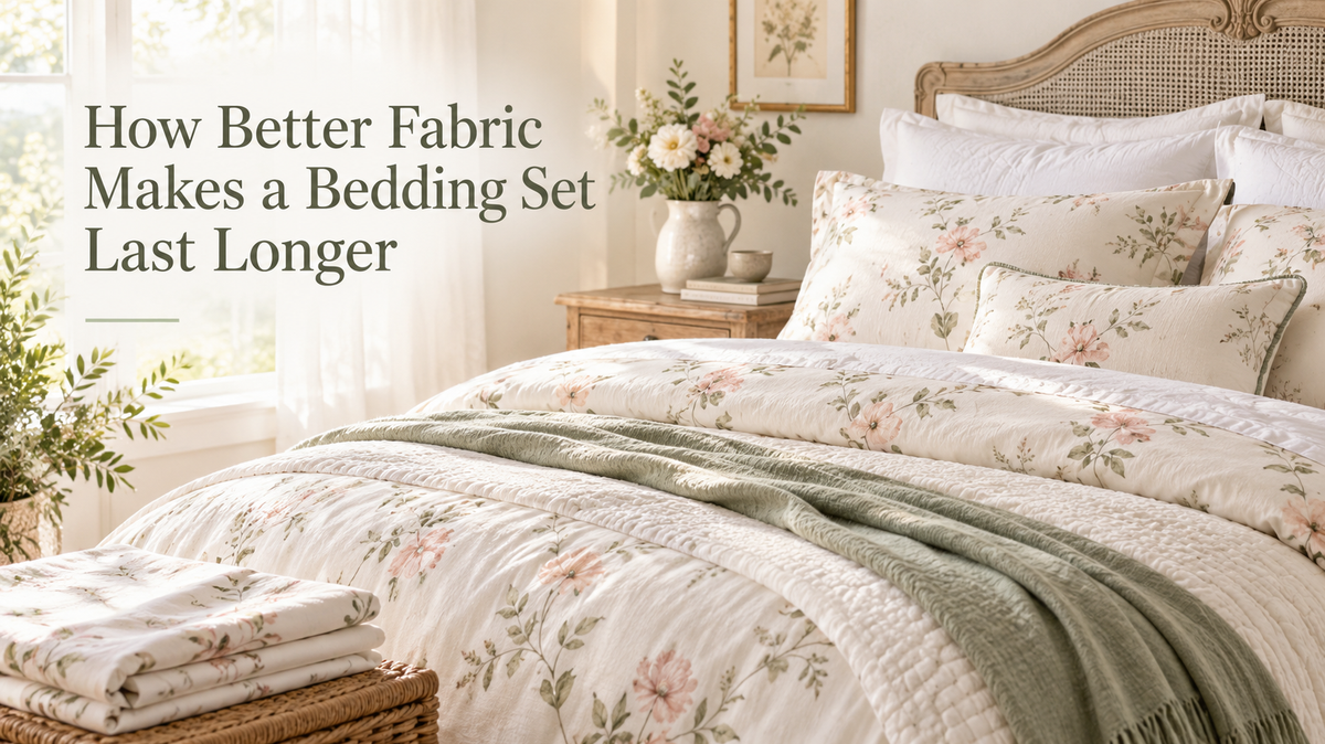 How Better Fabric Makes a Bedding Set Last Longer