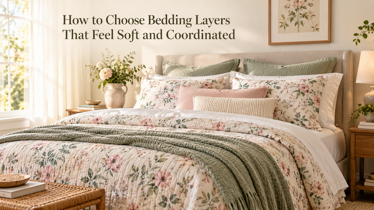 How to Choose Bedding Layers That Feel Soft and Coordinated