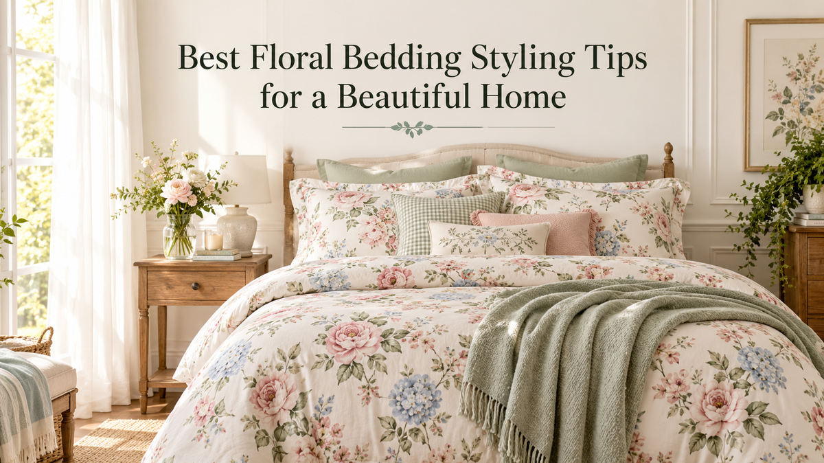 Best Floral Bedding Styling Tips for a Beautiful Home