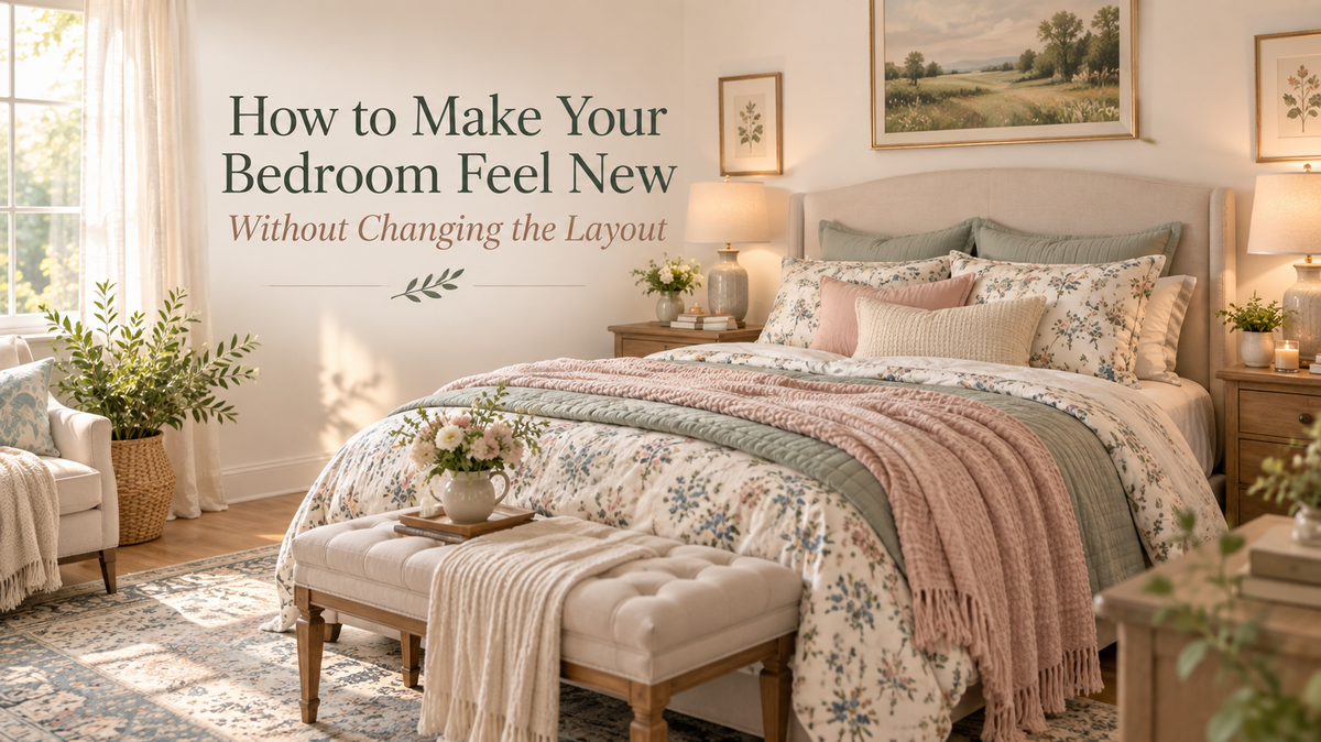 How to Make Your Bedroom Feel New Without Changing the Layout