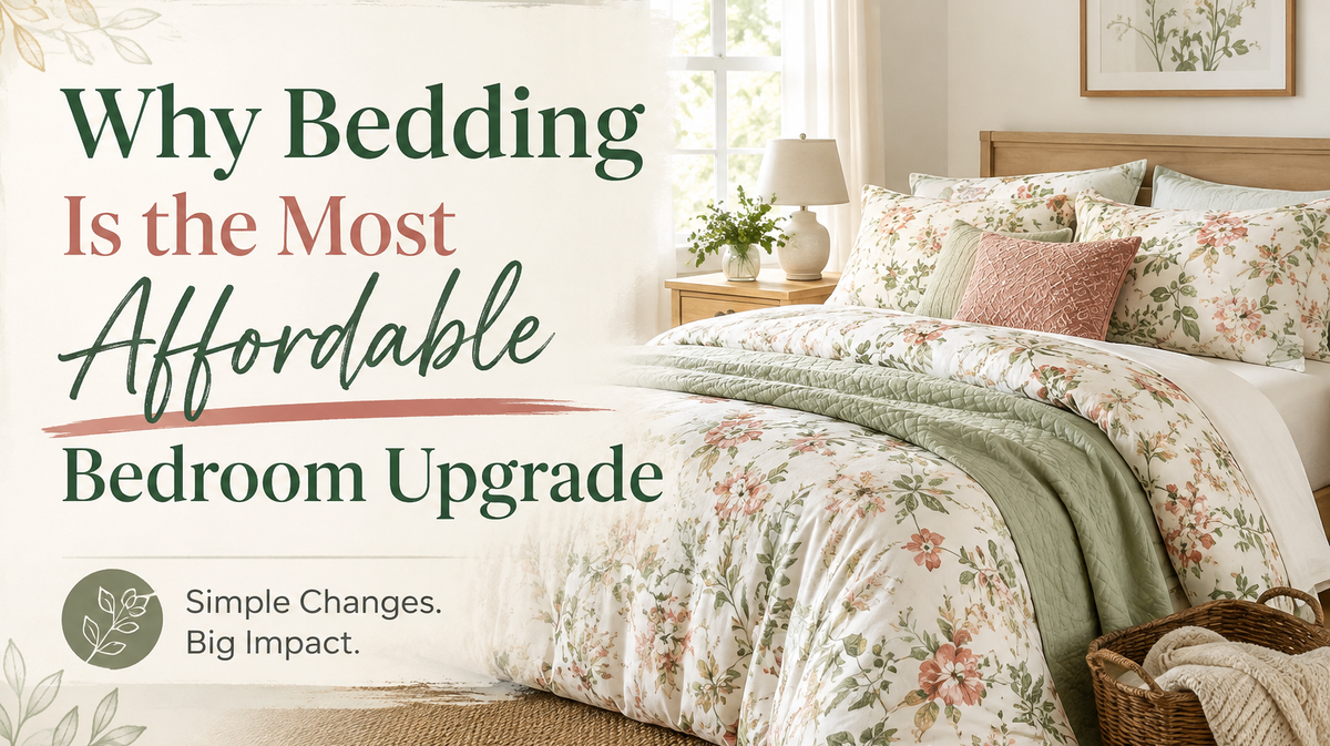 Why Bedding Is the Most Affordable Bedroom Upgrade