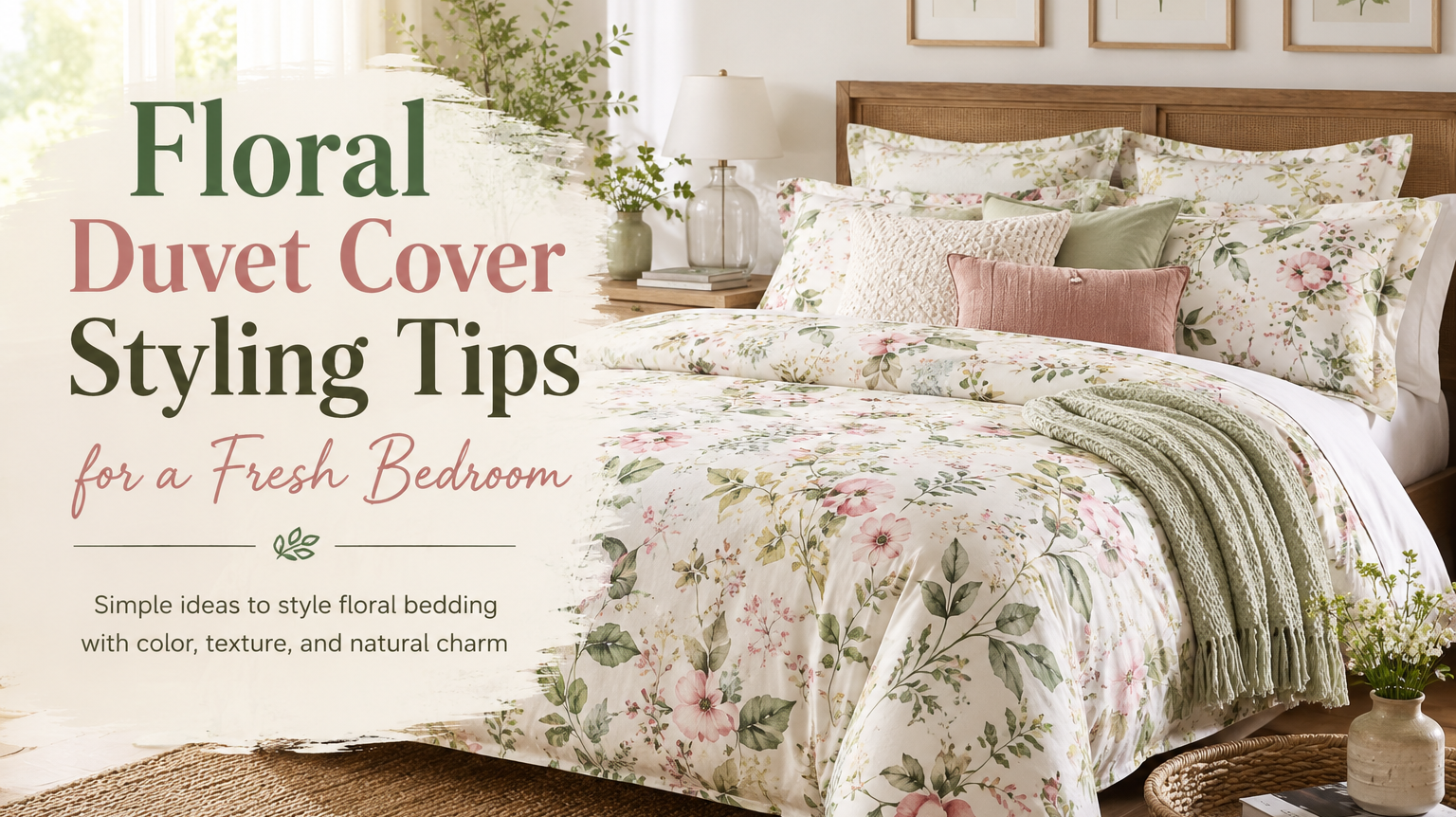 Floral Duvet Cover Styling Tips for a Fresh Bedroom