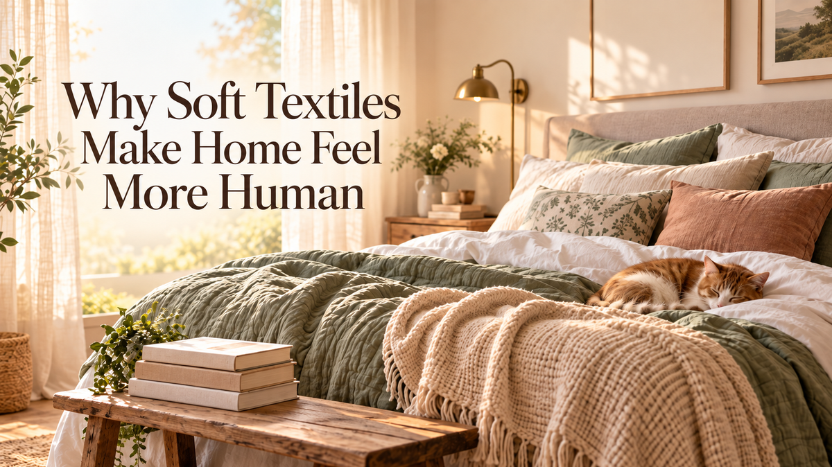 Why Soft Textiles Make Home Feel More Human