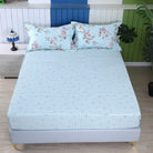 This bedroom features a FADFAY four-piece bedding sheet Set.