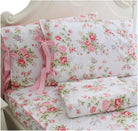 This bedroom features a FADFAY four-piece bedding sheet Set.