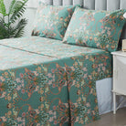 This FADFAY fitted sheet uses an elastic band design that securely wraps around the mattress, preventing it from shifting out of place.